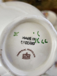 Imagen de Juego de té loza inglesa Imperial Porcelain. 23 piezas