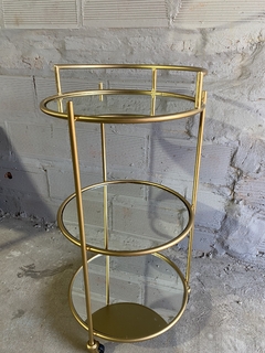 Mini bar circular de hierro CHIC - comprar online