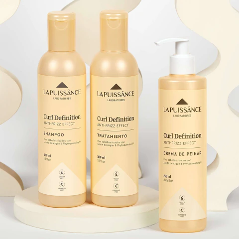 La Puissance Kit Routine Curl Definition: Shampoo + Tratamiento + Crema Activadora