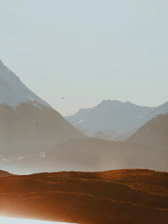 montañas doradas