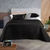 QUILT PREMIUM BRESCIA FRISSON NEGRO KING - pakapeke