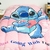 acolchado infantil stich plaza y media - comprar online