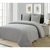 Quilt Brescia Urban Washed varios colores 1 ½ Plaza - - pakapeke