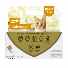 ADVOCATE / Gatos - Hasta 4 kg