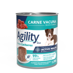 AGILITY - Cachorros / Carne vacuna - 340 gr