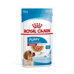 ROYAL CANIN - Medium Puppy / Humedo - 12 x 140 gr