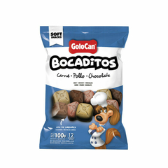 GOLOCAN - Bocadito Carne Pollo y Chocolate x 100g