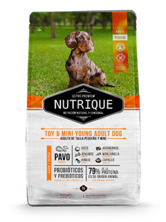 NUTRIQUE - Toy & Mini Young Adult Dog - 7,5 kg