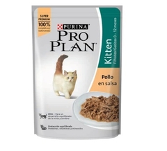 PRO PLAN - Kitten pollo en salsa / Humedo - 12 x 85 gr - comprar online