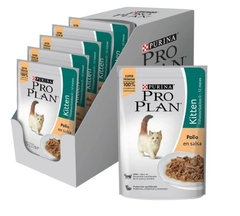 PRO PLAN - Kitten pollo en salsa / Humedo - 12 x 85 gr