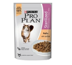 PRO PLAN - Esterilized pollo en salsa / Humedo - 12 x 85 gr - comprar online