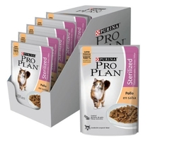 PRO PLAN - Esterilized pollo en salsa / Humedo - 12 x 85 gr