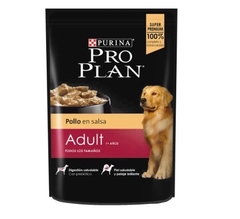 PRO PLAN - Adult pollo en salsa, todos los tamaños / Humedo - 12 x 100 gr