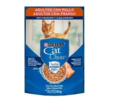 CAT CHOW - Adult / Sabor pollo - 12 x 85 gr