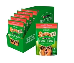 DOG CHOW - Adult todos los tamaños / Sabor pollo - 12 x 100 gr en internet