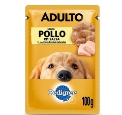 PEDIGREE - Adulto En Salsa Sabor Pollo - 12 X 100 gr