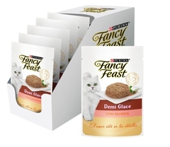 FANCY FEAST - Demi Glace Salmón - 12 x 85 gr en internet