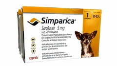 Simparica - de 1,3 a 2,5 kg