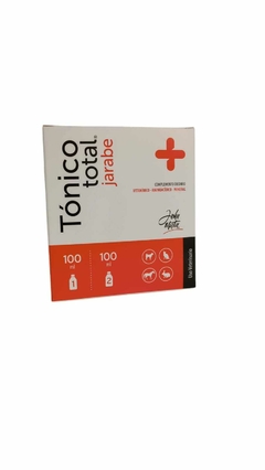 TÓNICO TOTAL - Jarabe - Perros, gatos, equinos - Complemento dietario - 100 Ml.