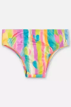 Biquíni Up Baby em malha sublimada FPS+50 cores coração