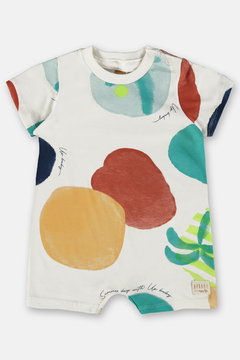 Macaquinho Up Baby bolas com verde - comprar online