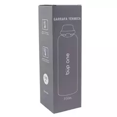 Garrafa termica easy open 700 mL Bup One grafite na internet