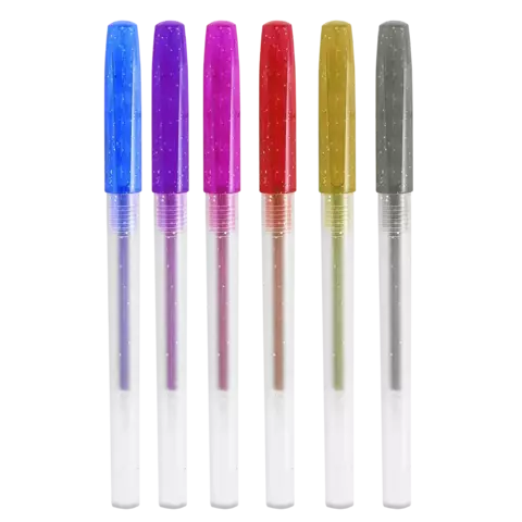 Caneta Gel Glitter - Cores Sortidas - Bazze