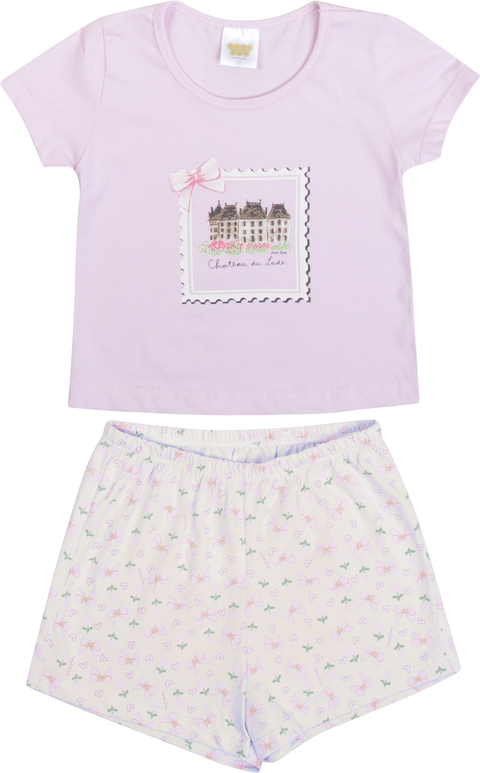 Pijama Have Fun selo rosa bailarina - comprar online