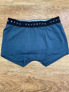 Kit 3 cuecas boxer lisa-Have Fun - loja online