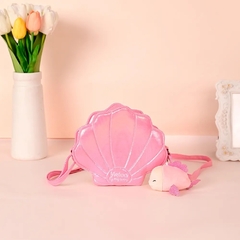 Bolsa alça tira colo concha Metoo concha