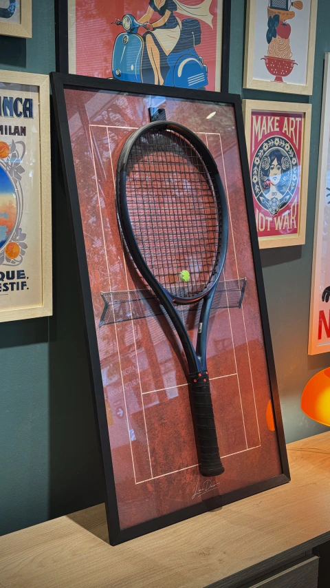 Porta Raqueta de Tenis - Roland Garros