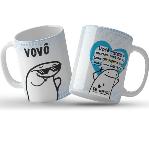 Caneca De Vovô - Você Merecia o Mundo Mas Eu Só Tinha Dinheiro Para Mais Uma Caneca