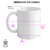 Caneca Personalizada Dia das Mães - Mãe é o exemplo Vivo de Amor e Dedicação. Mamãe Feliz dia das Mães. - ST Canecaria Divertida