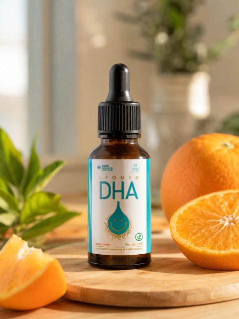 Dha Liquido 30ml - True Source - Sabor Laranja