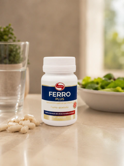 FERRO PLUS - 30 Cápsulas