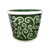 VASO CACHEPO GREGO MONTE REAL ESMALTADO Nº3 VERDE