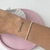 Pulseira brilhosa - Prata