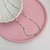 Choker riviera colorida - Prata