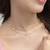 Choker pérolas - Dourado na internet