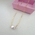 Choker cartier e pérola - Dourado - comprar online