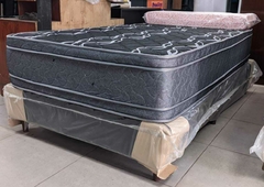 SOMMIER BARI GALA 1 PLAZA Y MEDIA + ALMOHADA DE REGALO