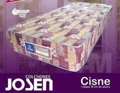 COLCHON DE 1 PLAZA Y MEDIA (100X20) JOSEN CISNE - comprar online
