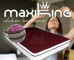 COLCHON DE 1 PLAZA Y MEDIA (1,00X1,90) MAXIKING BARCELONA - comprar online