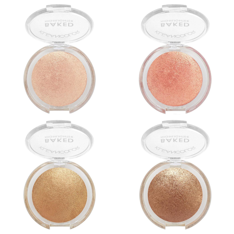 Gama de Iluminadores Baked Highlighter Kleancolor BH2867