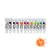 Pinturas Art Color 12 piezas MC Nails - comprar en línea