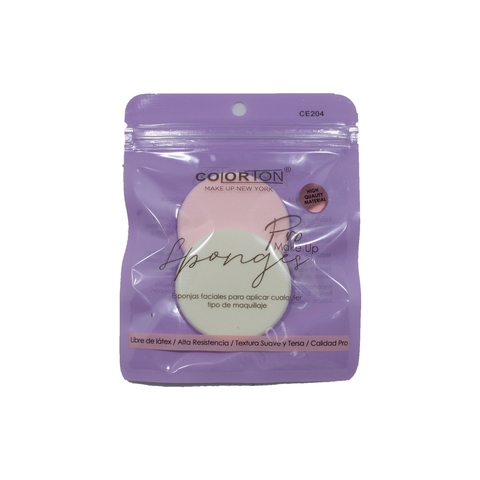 Esponjas Para Maquillaje Colorton CE204