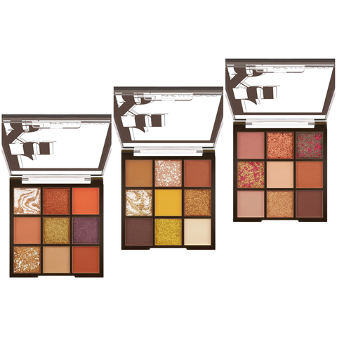 Gama de 3 Paletas Luxe Eyeshadow Kleancolor ES1439