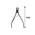 Alicata Chica para Cuticula - JR - Novedades Santi 182