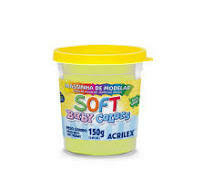 MASA DE MOLDEAR SOFT 150G AMARILLO BEBE [07315-0808]