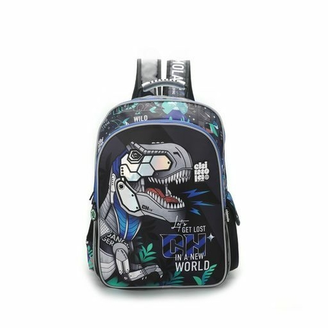 MOCHILA ESPALDA 18" CHIMOLA DINO [BT32]